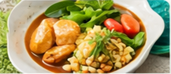 Balanced meal plate