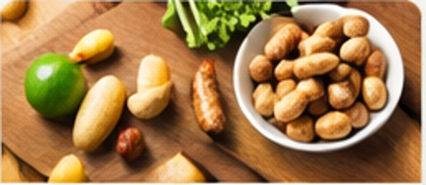 Healthy nuts and snacks